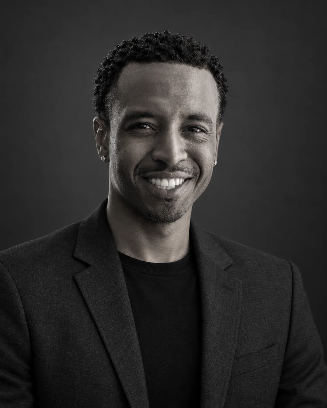 Elijah John Bowdre, studio-styled portrait