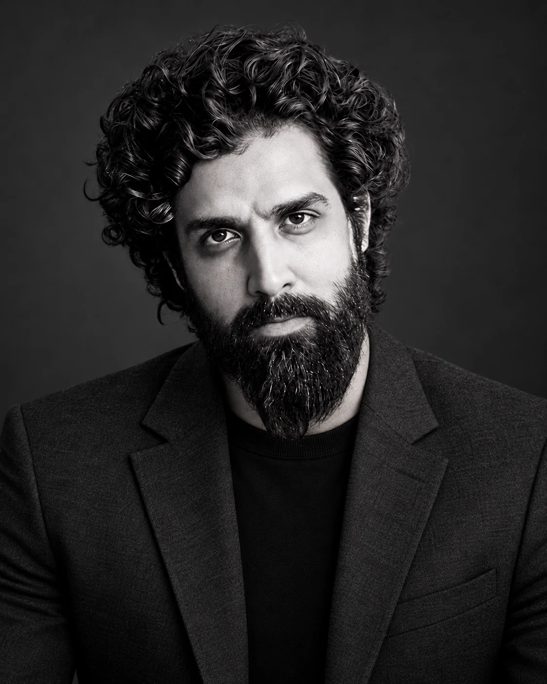 Umer Hadeed, studio-styled portrait